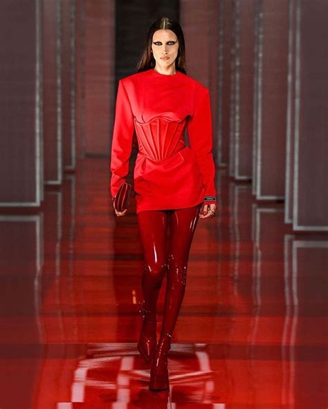 versace collection red and black|Versace new collection 2022.